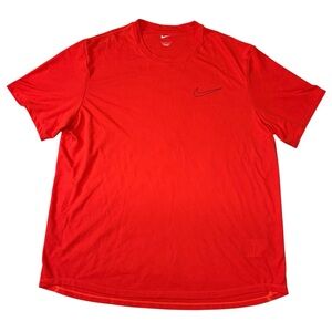 Nike Mens Size L Shirt Training Gym Jogging Activewear Running
